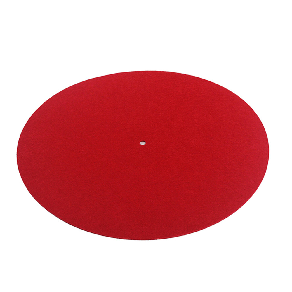 1PC Turntable Mats Rubber Turntable Mat Turntable Mat Wool Turntable Mat Vinyl