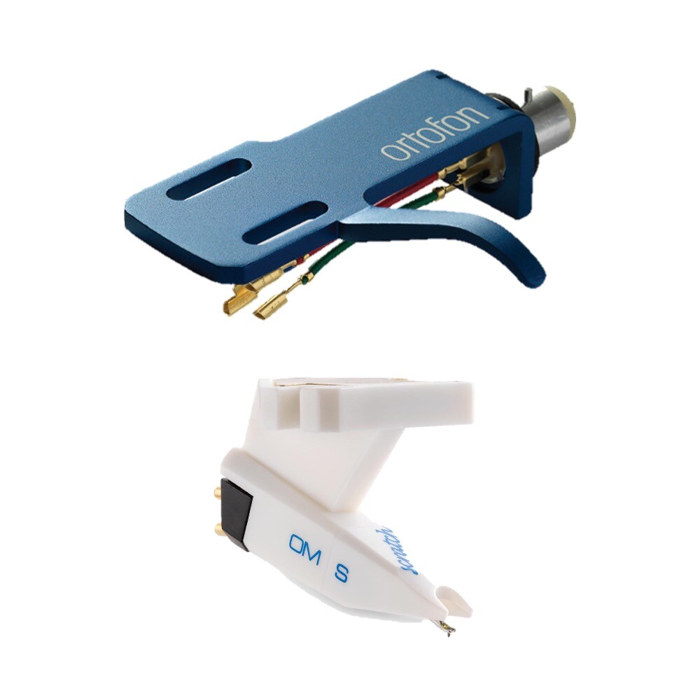 Ortofon SH-4 Blue DJ Headshell for OM Series Cartridges w/ OM Scratch White