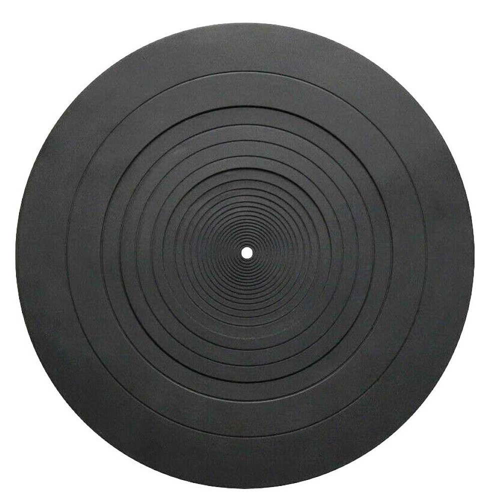 12″ Turntable Platter Mat Rubber Pad For All LP Vinyl Record Players Turntable
