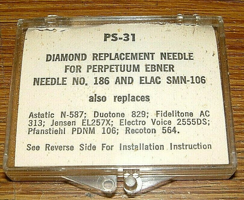 Phonograph Needle 564-SD for Elac KST106 DNM-106 PE-186, N587sd 5807DS 330-DS73