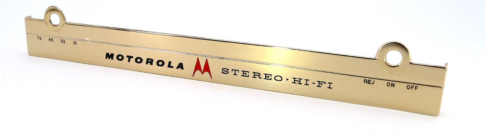 Motorola VM29RC – Original Front Edge Trim – Turntable Part