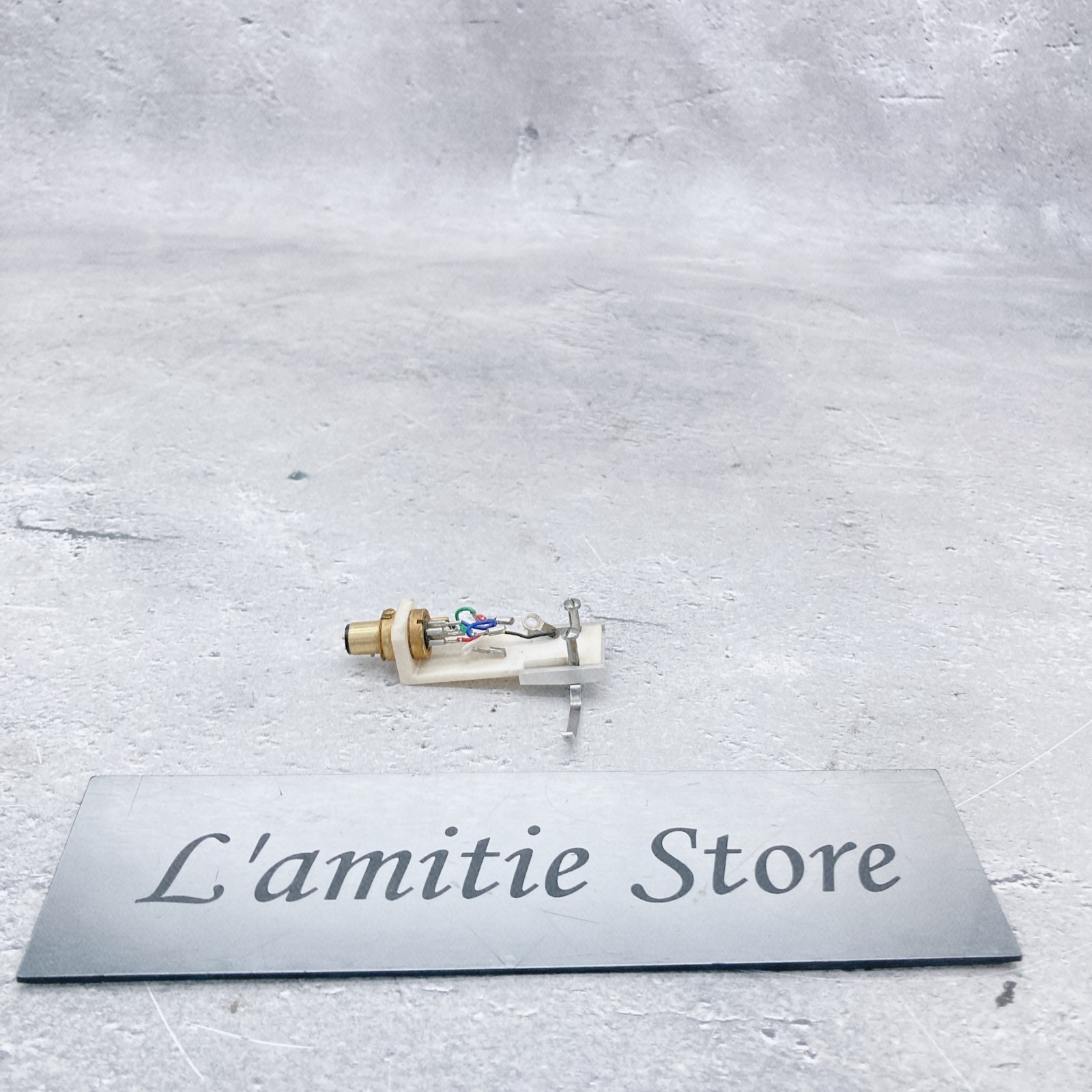 SAEC ULS-3X ULS3X 3X Ceramic Headshell for Tonearm Silver Used Japan