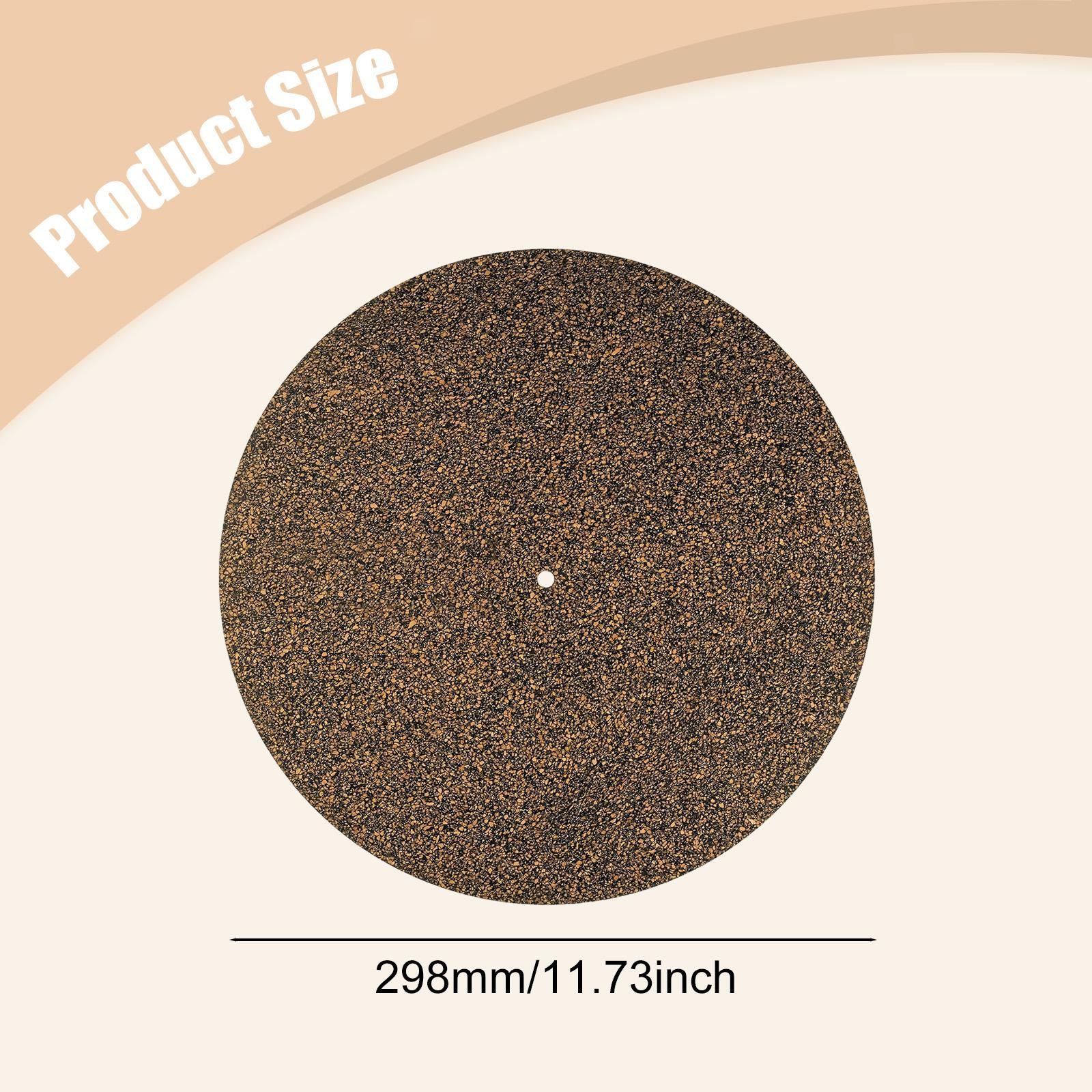 12 inch Turntable Mat Noise Reducing Anti Slip Vibration Dampening Premium