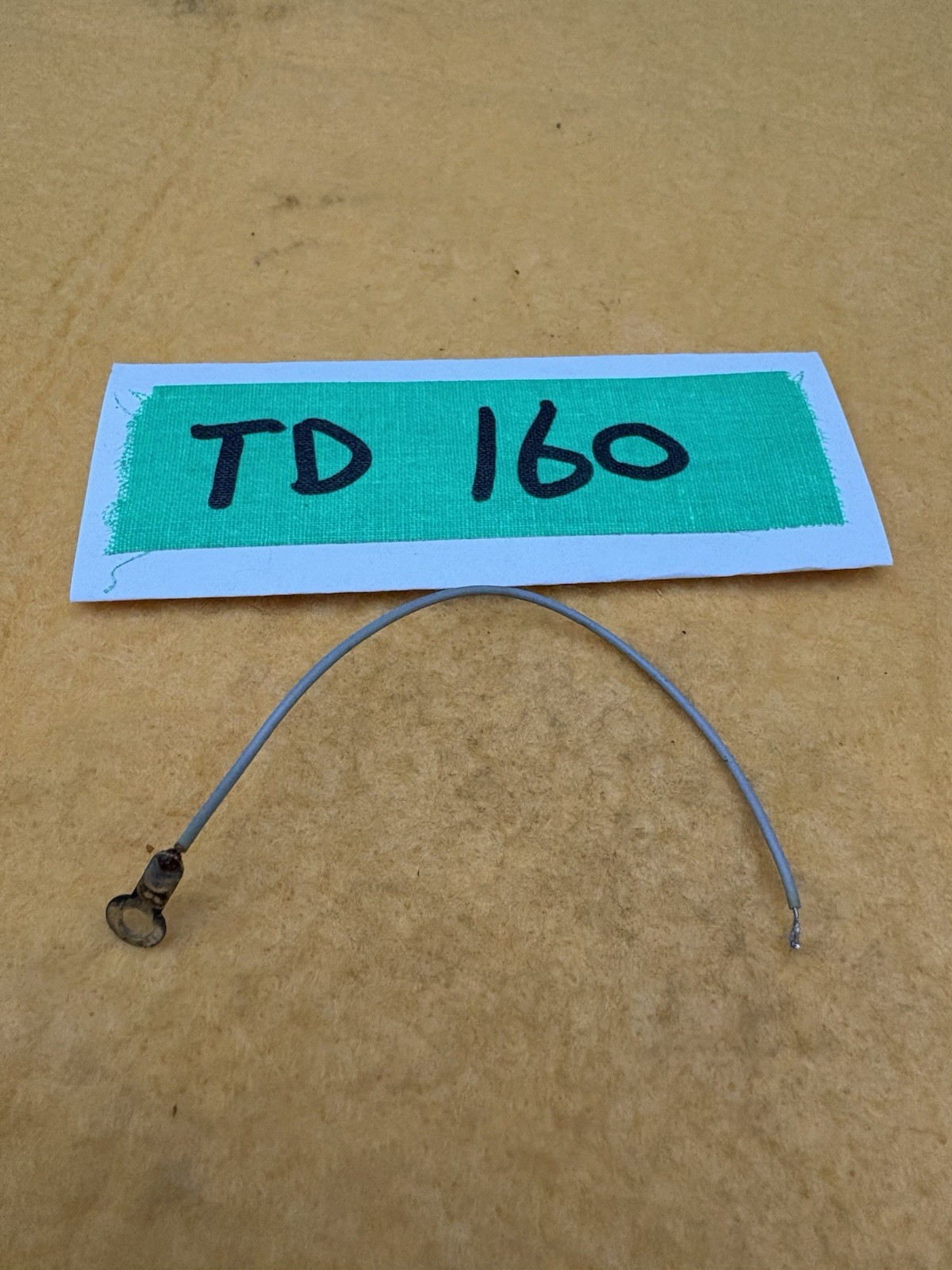 Thorens TD-160 Part (may fit 145/165/166/146/147/125)-GROUND/EARTH WIRE