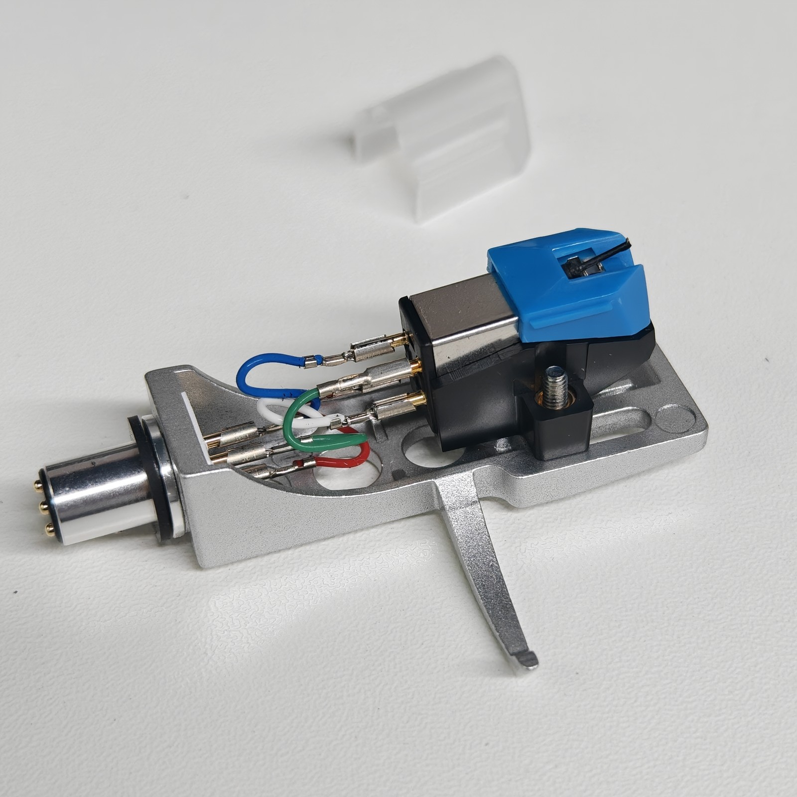 1pcs ATVM95E Cartridge Diamond Stylus WITH Silver AT style Headshell+box