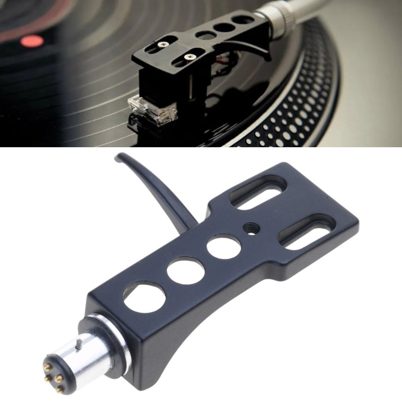 Turntable Headshell Phonograph Cartridges Holder Aluminum Rack