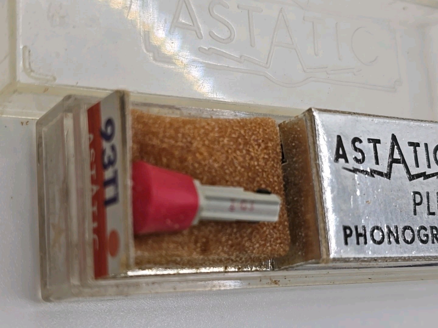 Astatic 237 Turntable Phono Cartridge For EV 51-1 (RED) Plug In Sound Flo