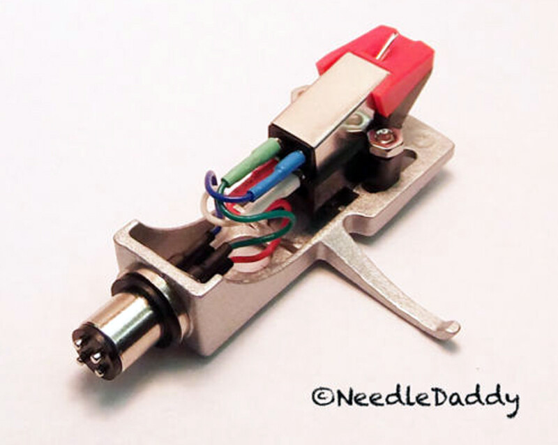 NEW HEADSHELL CARTRIDGE & STYLUS COMBO FOR DJ TURTABLES NUMARK TECHNICS PIONEER