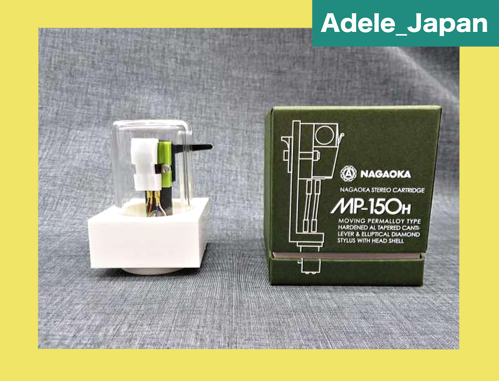 NAGAOKA MP-150 ONLY Stereo MM (MP) Cartridge Japan Free shipping