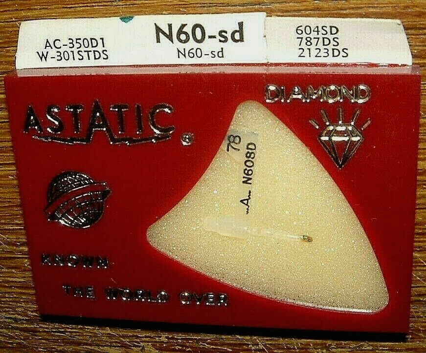 Phonograph NEEDLE 605SD or 567SD for Astatic N50sd N60 N62 140 138 133, 164-DS73