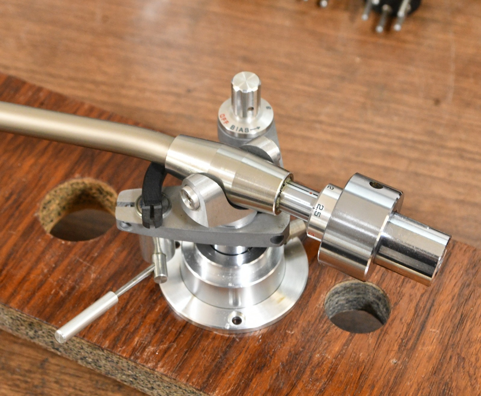 RARE ! Micro seiki MA-202L long type tonearm with original headshell * VG++