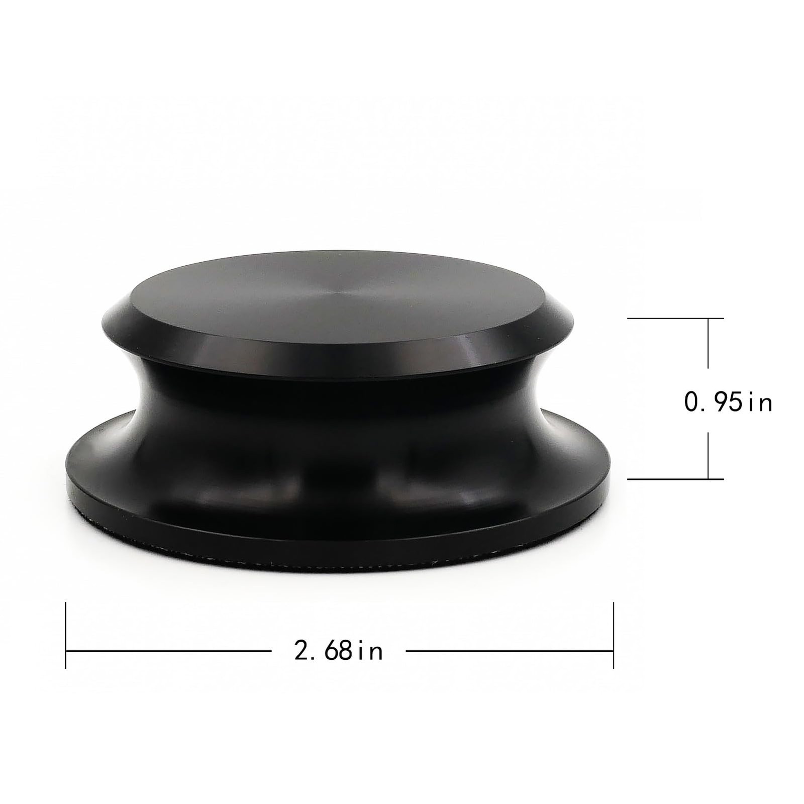Menesia Record Weight Stabilizer, Turntable and Vinyl Weight, black