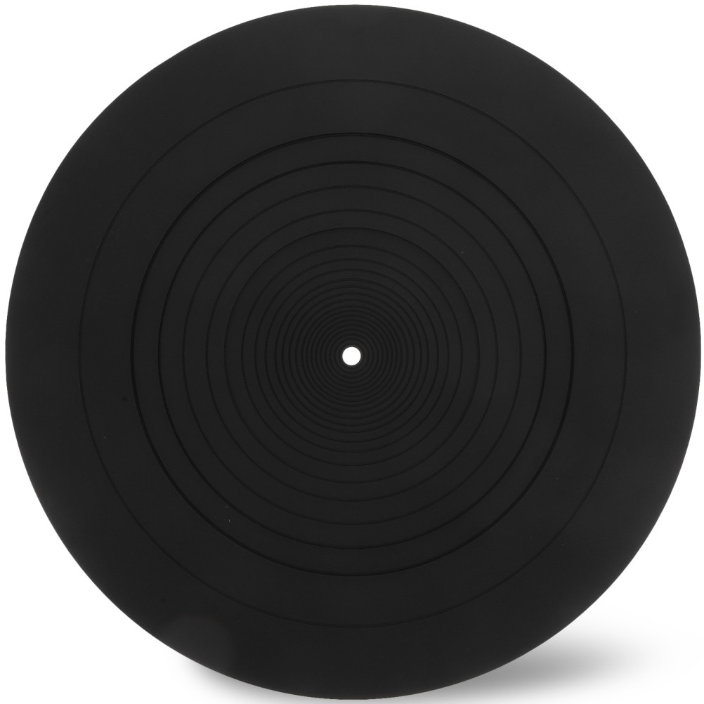 Vinyl Record Accessories Turntable Platter Mat Rubber Tables for Records
