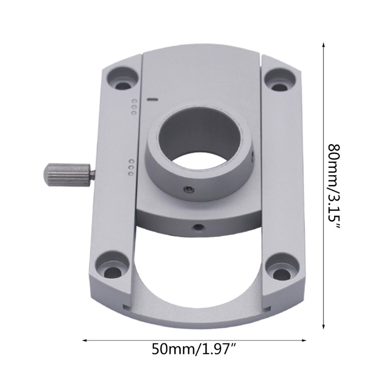 onversion Arm Metal Plate for LP Vinyl vinyl Record 20mm Hole Aluminum Alloy