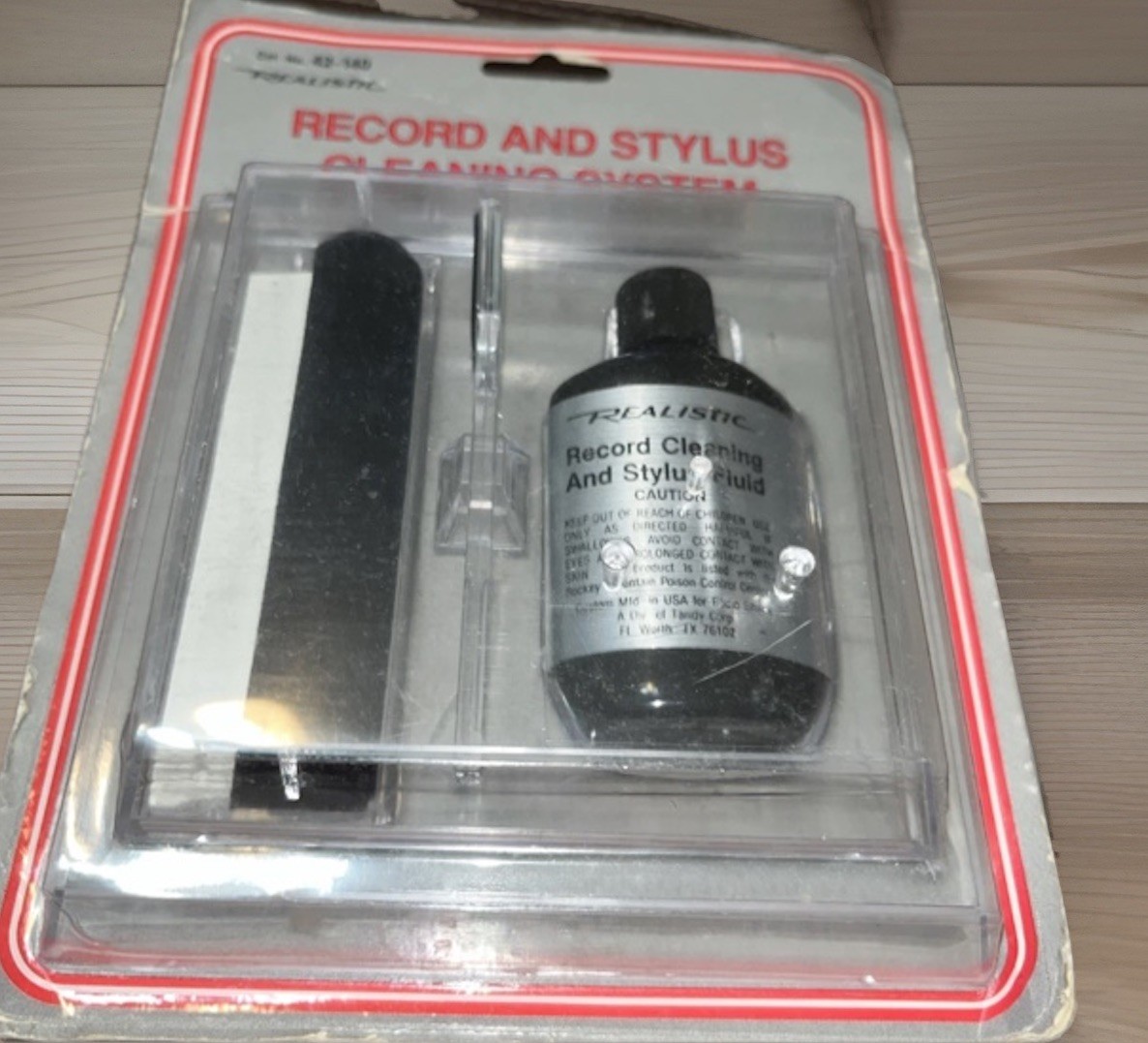 Realistic Record And Stylus Cleaning System 42-140 New Vintage Sealed