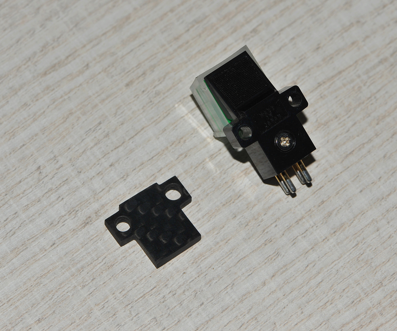 2.7mm Headshell Damper Spacer for Audio Technica AT95E Cartridge Racing Carbon