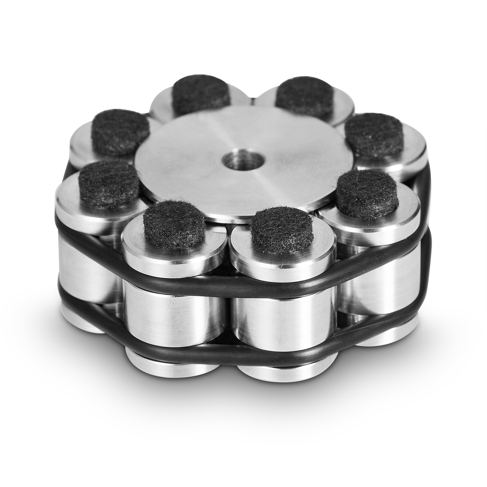 Adjustable Metal Turntable Disc Stabilizer Record Weight & Clamp for Phonograph