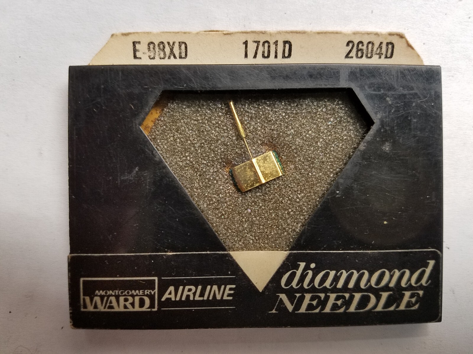 NEW PHONOGRAPH NEEDLE WARDS AIRLINE E-98XD 1701D FOR ELECTROVOICE D1-1 MAGNAVOX