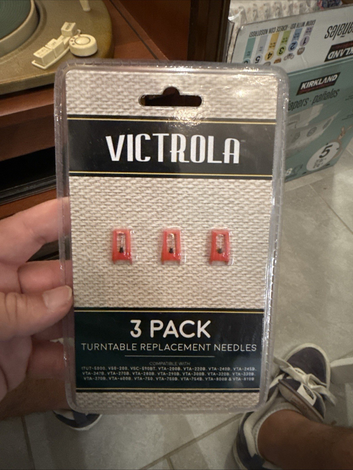 Effortless Installation LC1 Replacement Stylus – 3-Pack for All Turntable Models
