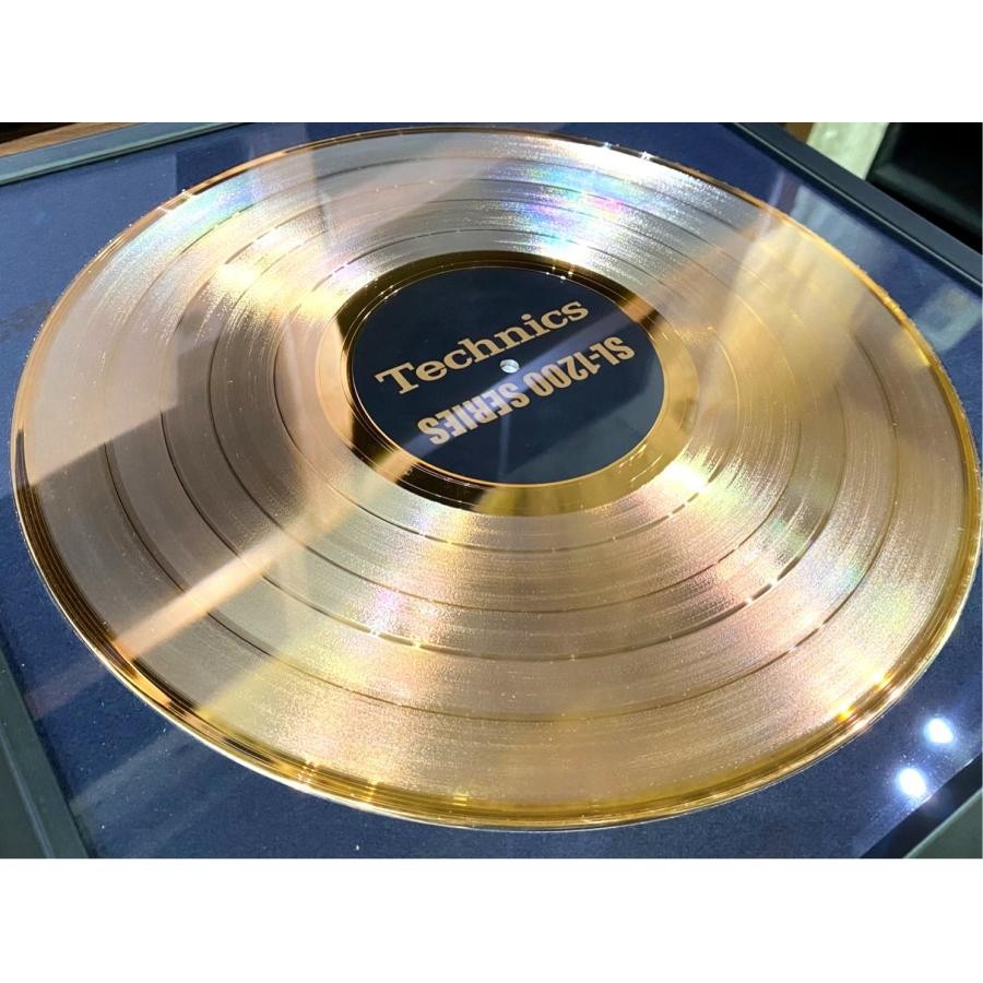 Technics SL-1200 Series 35th Anniversary Gold Disc w Booklet Original Box Japan