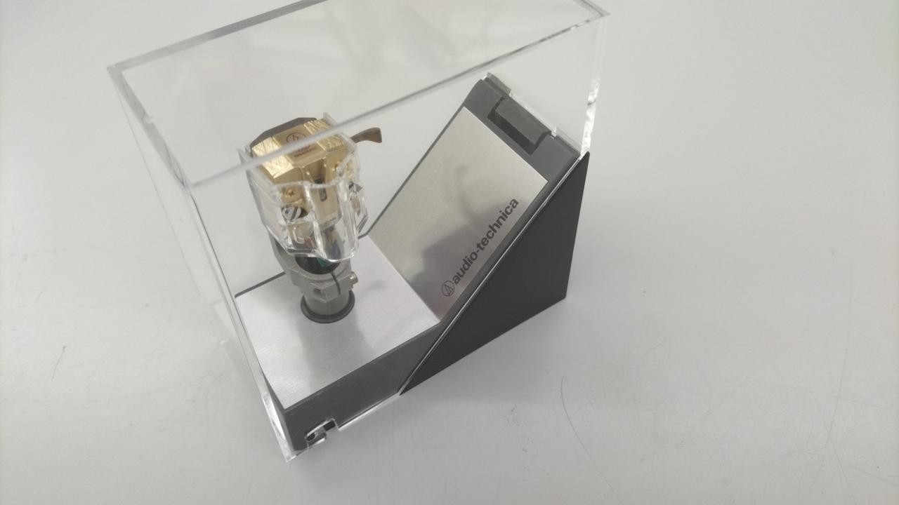 Audio-Technica AT33ML/OCC MC Cartridge Vintage 1989 Japan Beryllium w/Shell