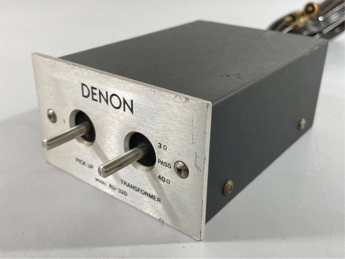 Used Denon AU-320 Step Up Transformer Operation confirmed from JAPAN