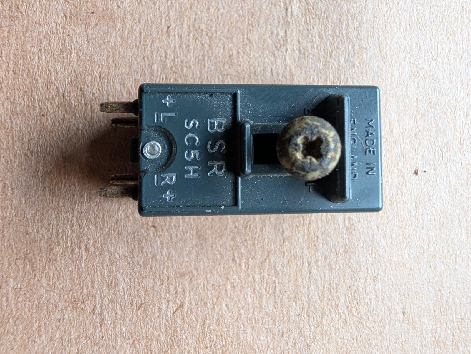 BSR SC5H Turntable Cartridge – No Stylus – Pulled From Working Donor Table