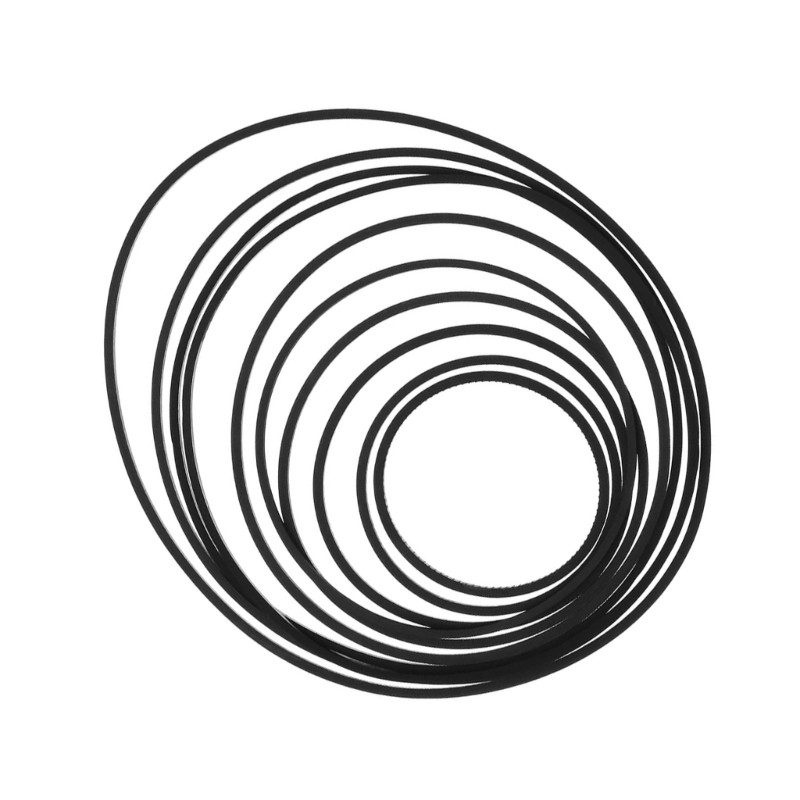 100/200Pcs Turntable Belt Replacement Different Specifications Recorder