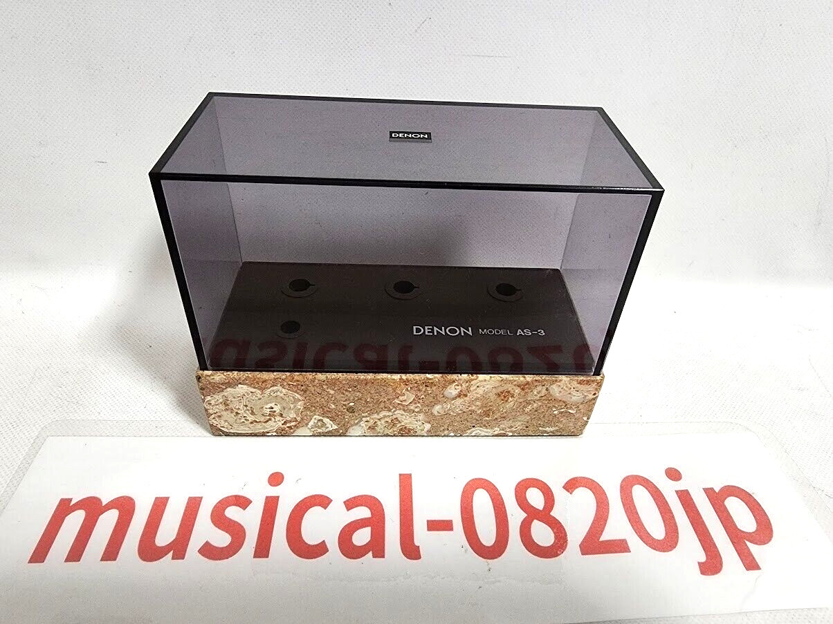 DENON AS-3 Headshell shell Cartridge Keeper Case Box Holder