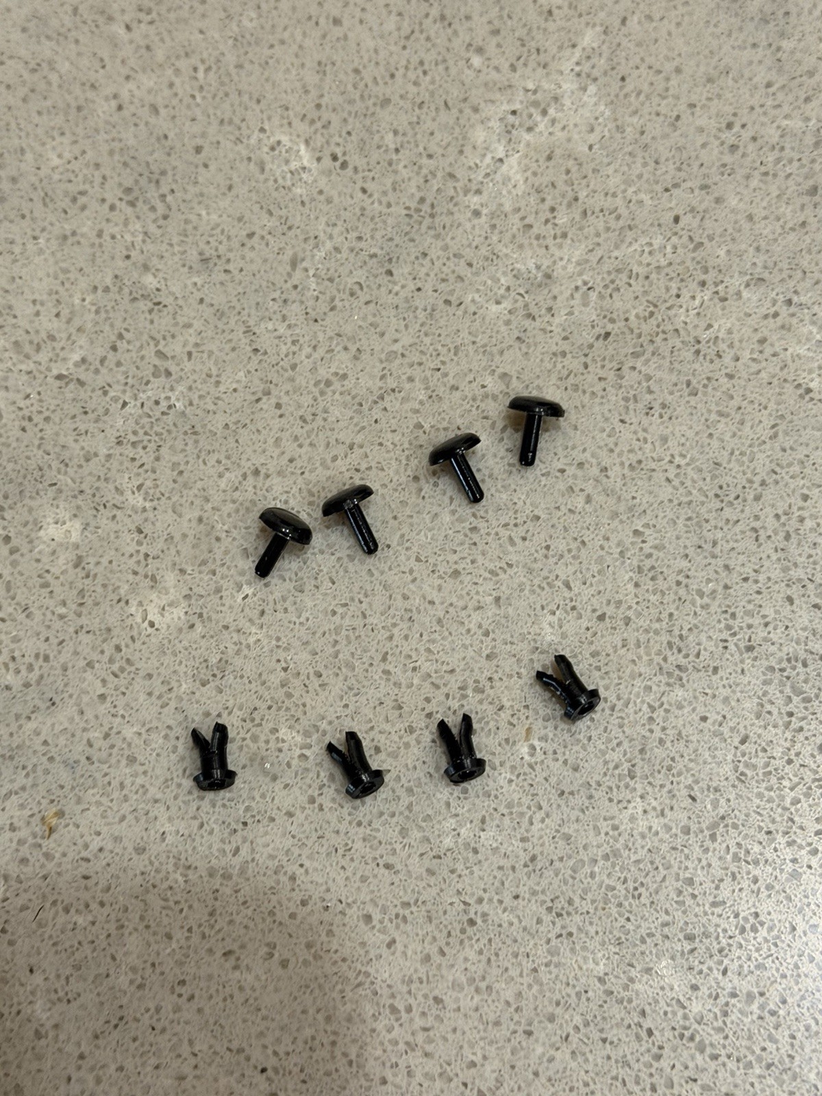 Set Of 4 Dust Cover Pins For pioneer pl-l70 Turntable