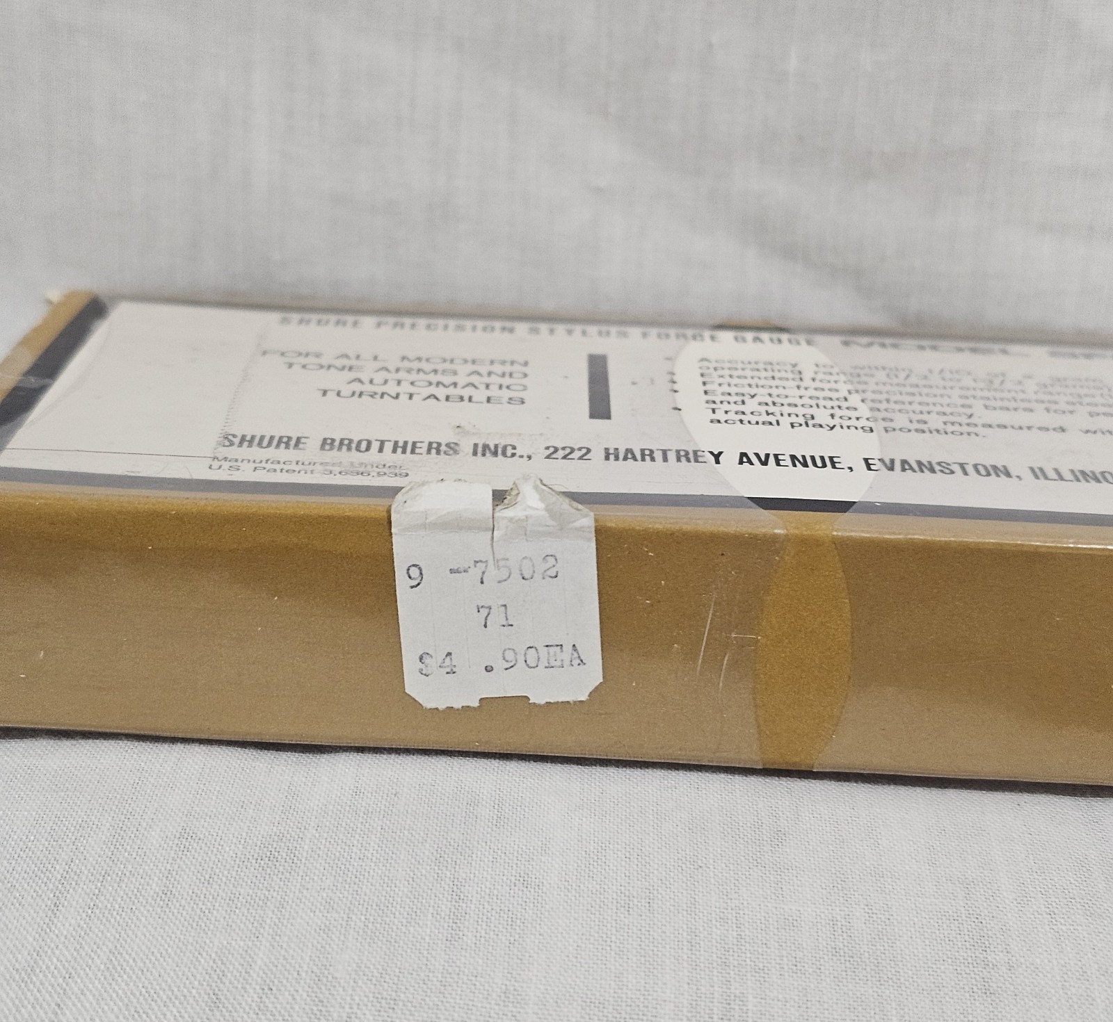*VTG/NOS/SEALED* Shure Precision Stylus Force Gauge Model SFG-2