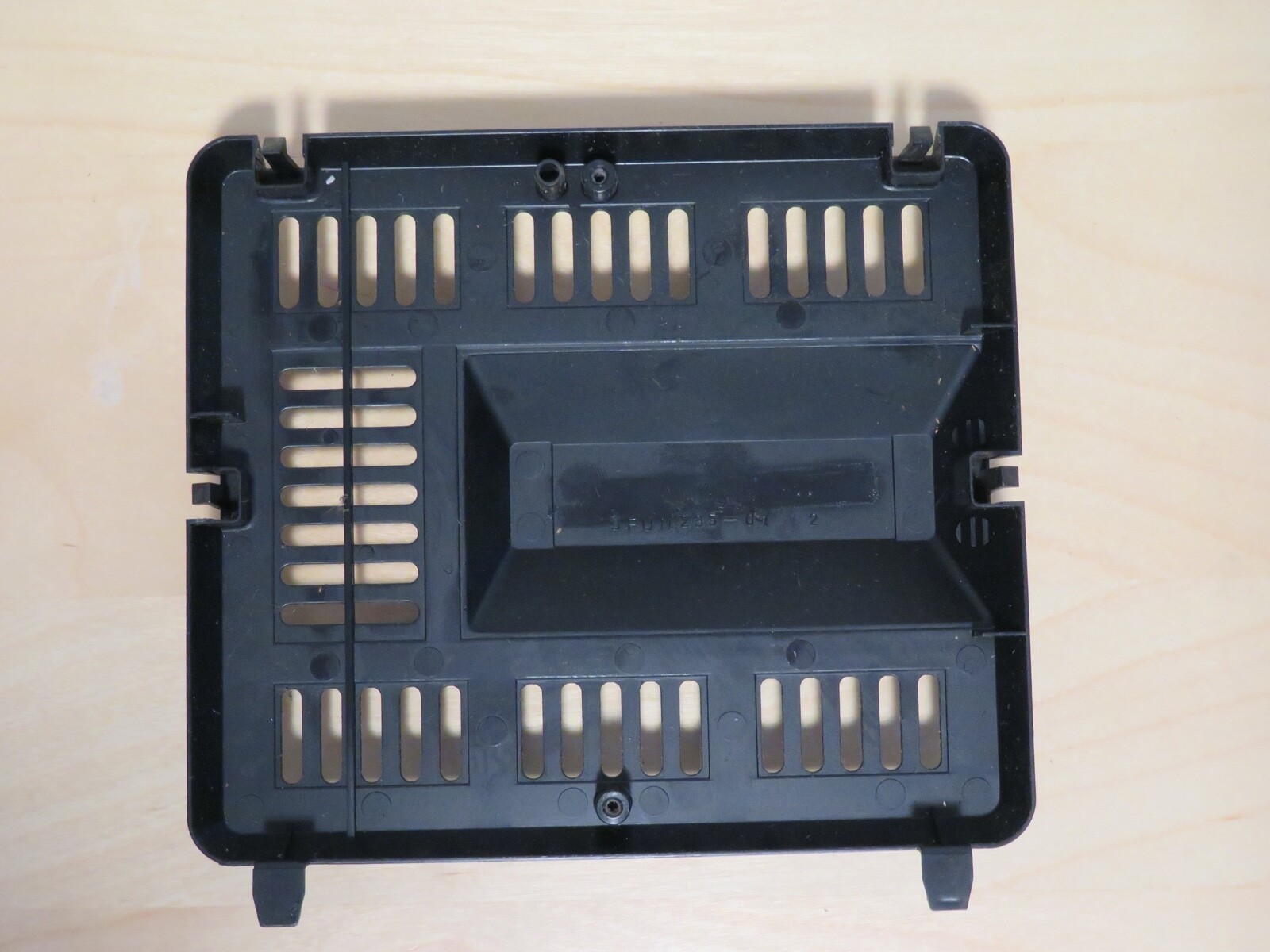 Technics SL-235 Black Plastic Bottom Dust Motor Cover Lid Tray
