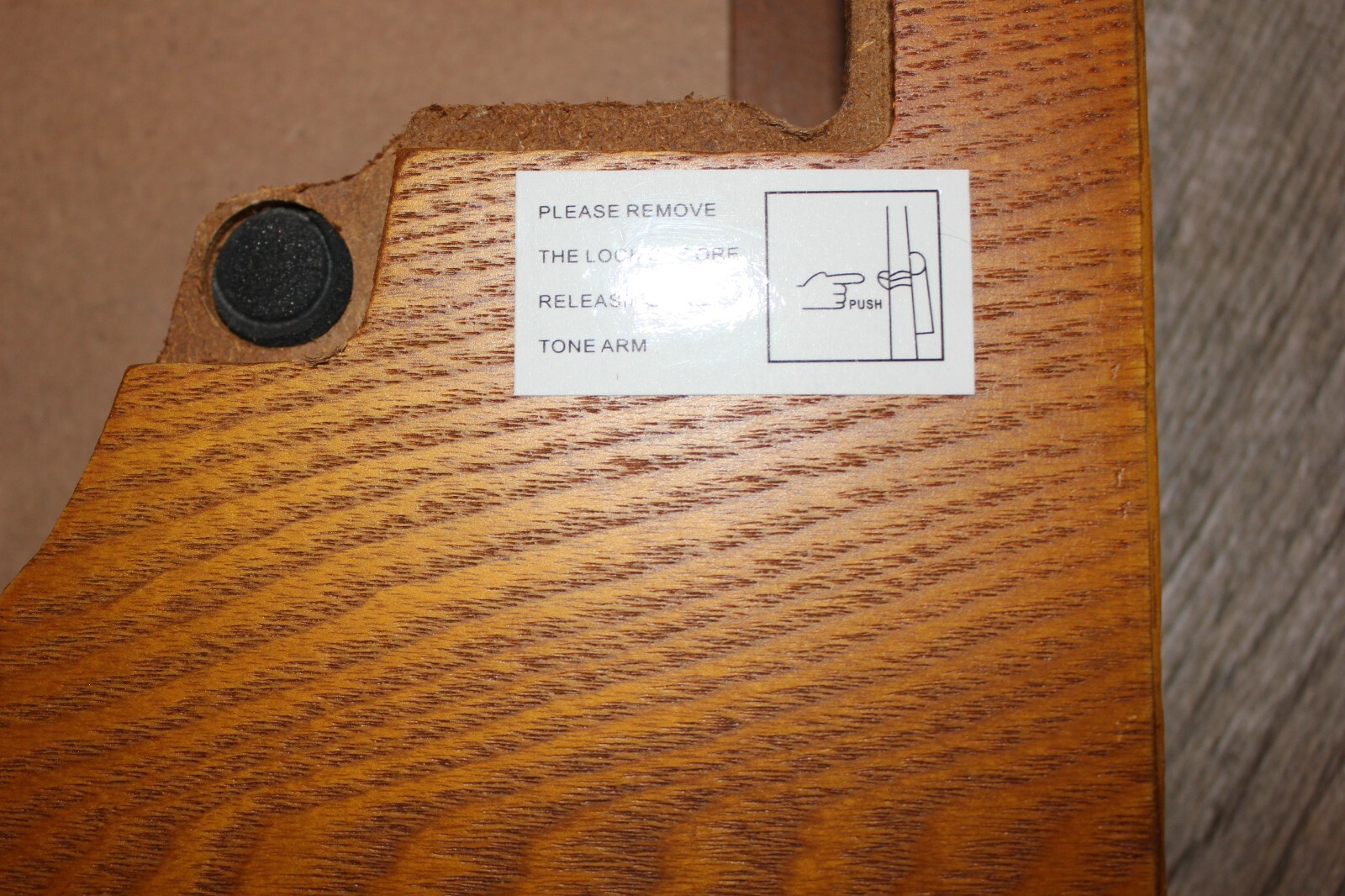 Replacement Bottom Cabinet Oak Anders Nicholson TRW155 Turntable Record Player