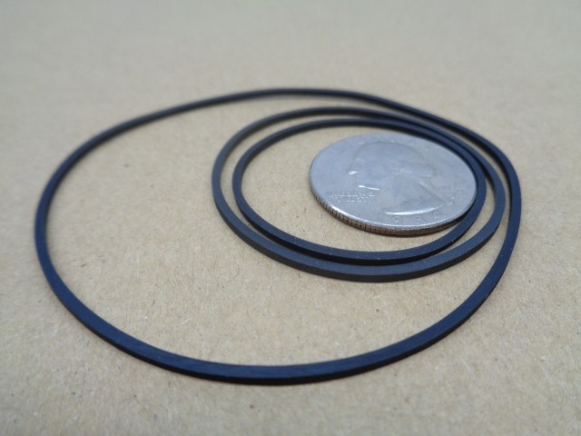 3 BELTS FITS JVC KD-V120 CASSETTE UNIT (3 BELTS)!!