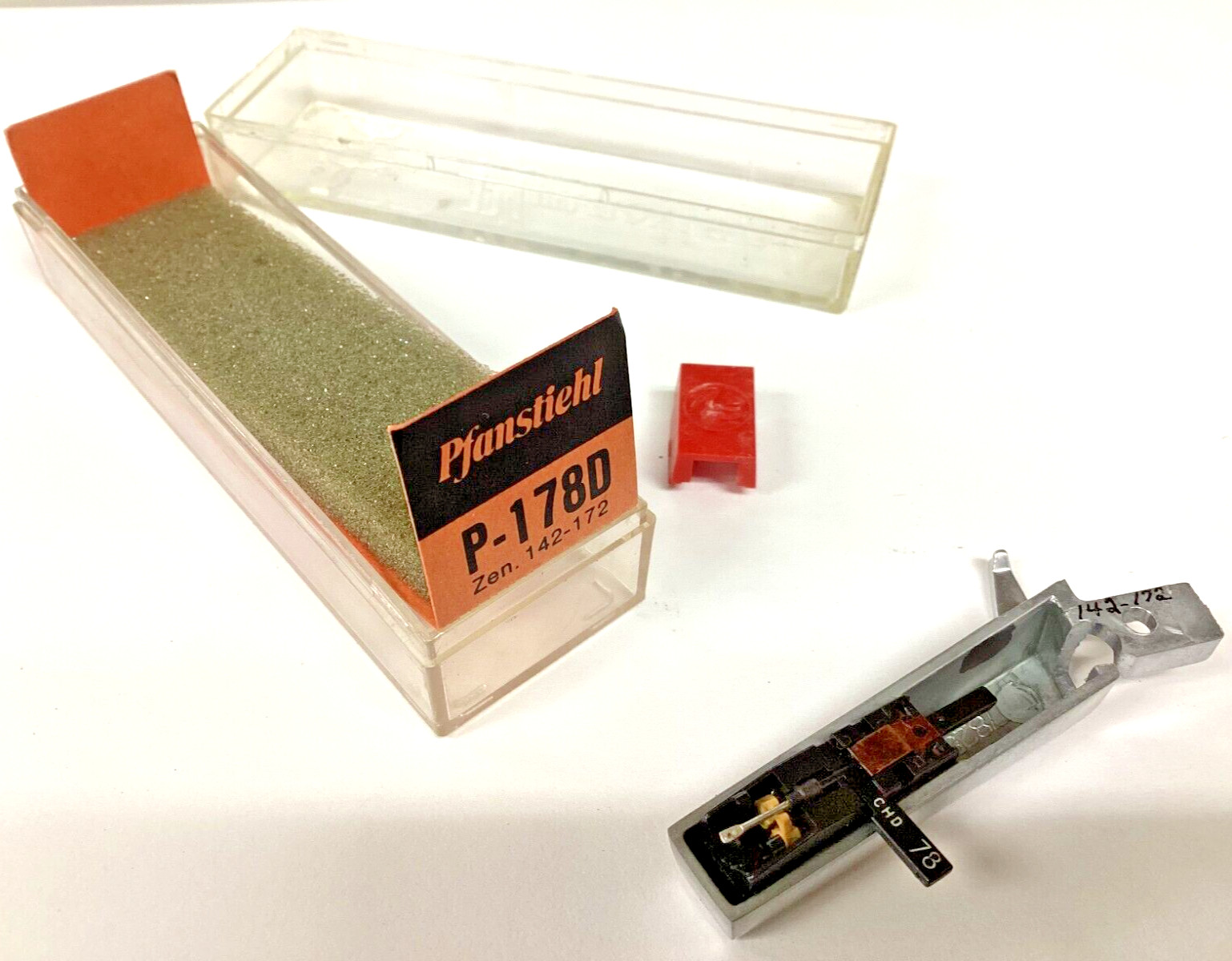Pfanstiehl P-178D Turntable Cartridge and Needle