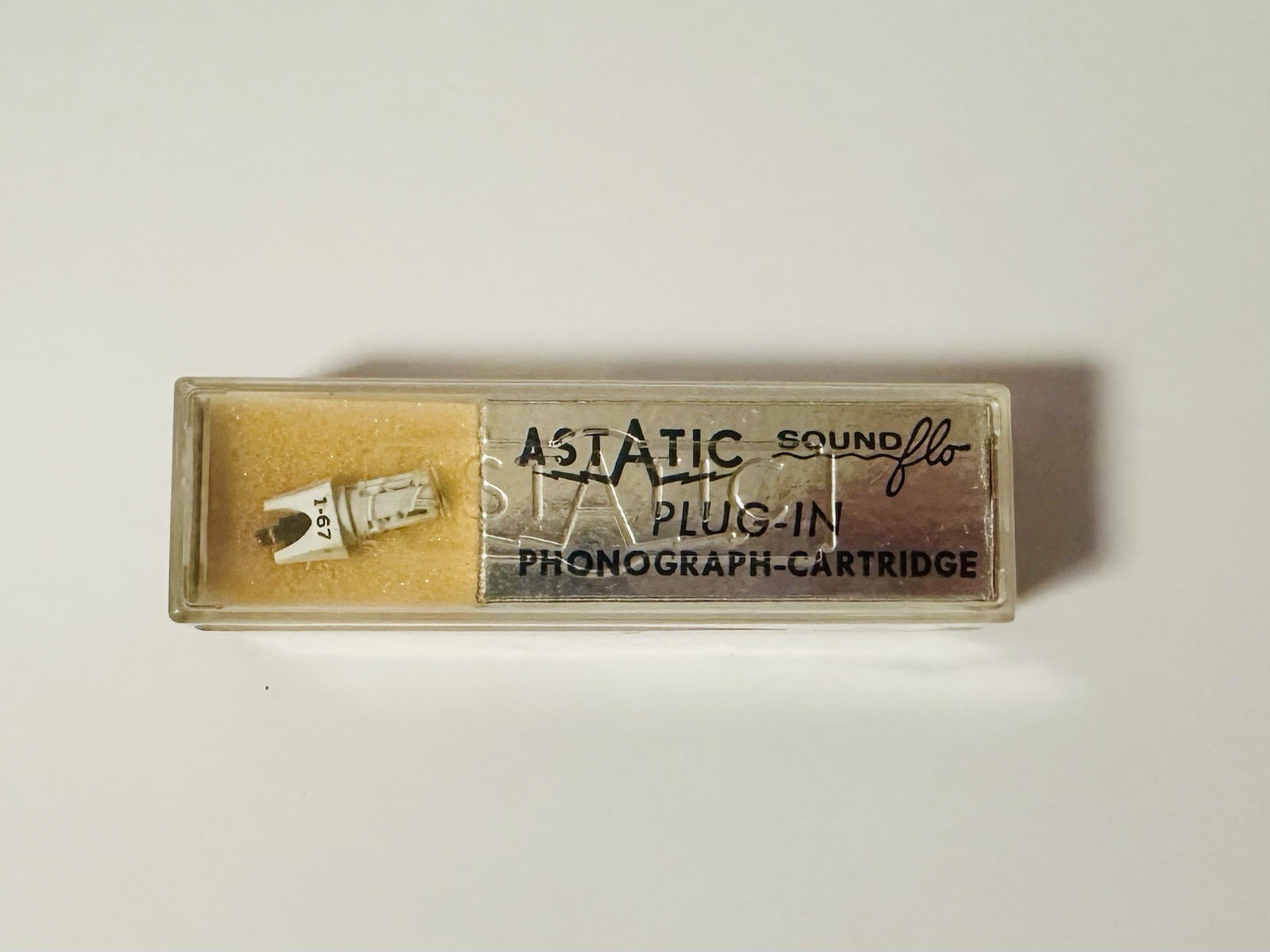Astatic Phonograph Cartridge 115 Sound Flo Plug In Needle NOS