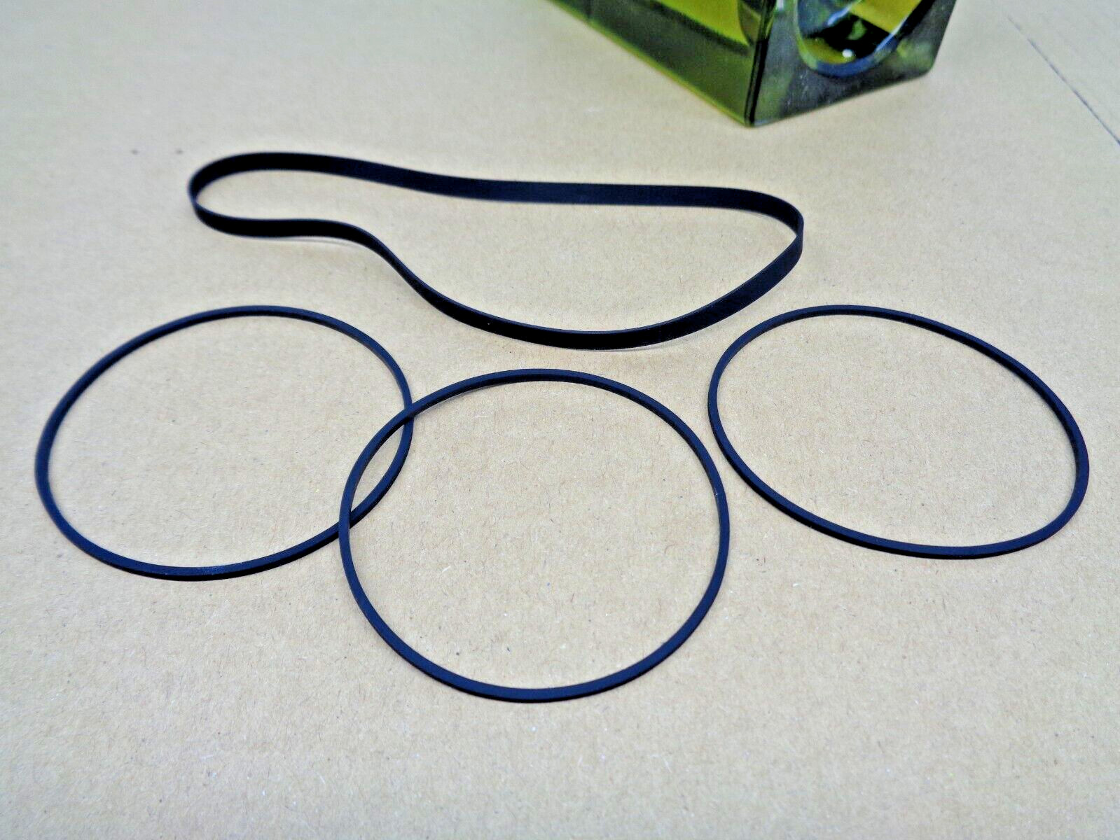 4 PCS BELT KIT FOR PIONEER CT-F500 STEREO CASSETTE DECK (4 BELTS)!