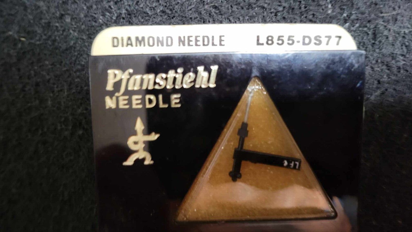NOS Pfanstiehl L855-DS77 Diamond Phono Needle Stylus Tetrad 12D 12S 32D 32S