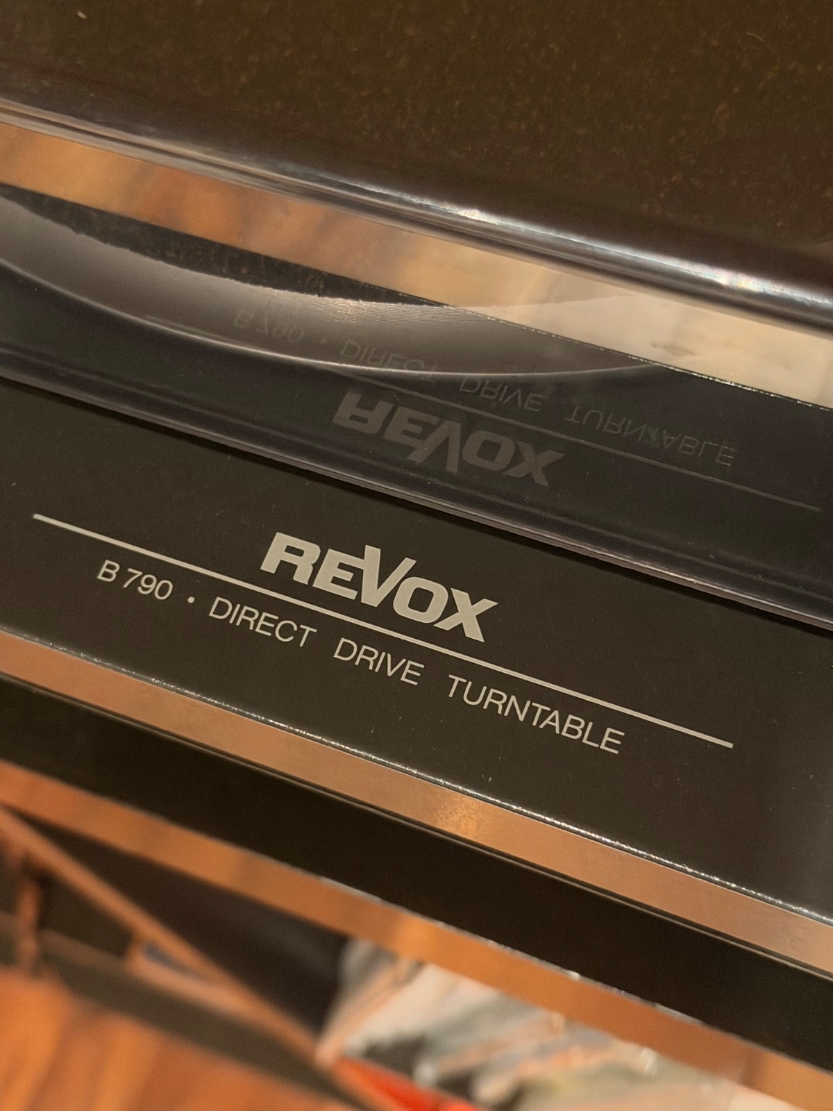 Revox B790 Turntable + Catridge Kit TIME-CAPSULE
