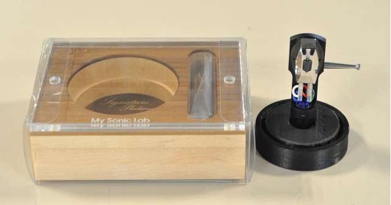My Sonic Lab Signature Platinum MC Cartridge SH-1Rh Headshell Boron Cantilever