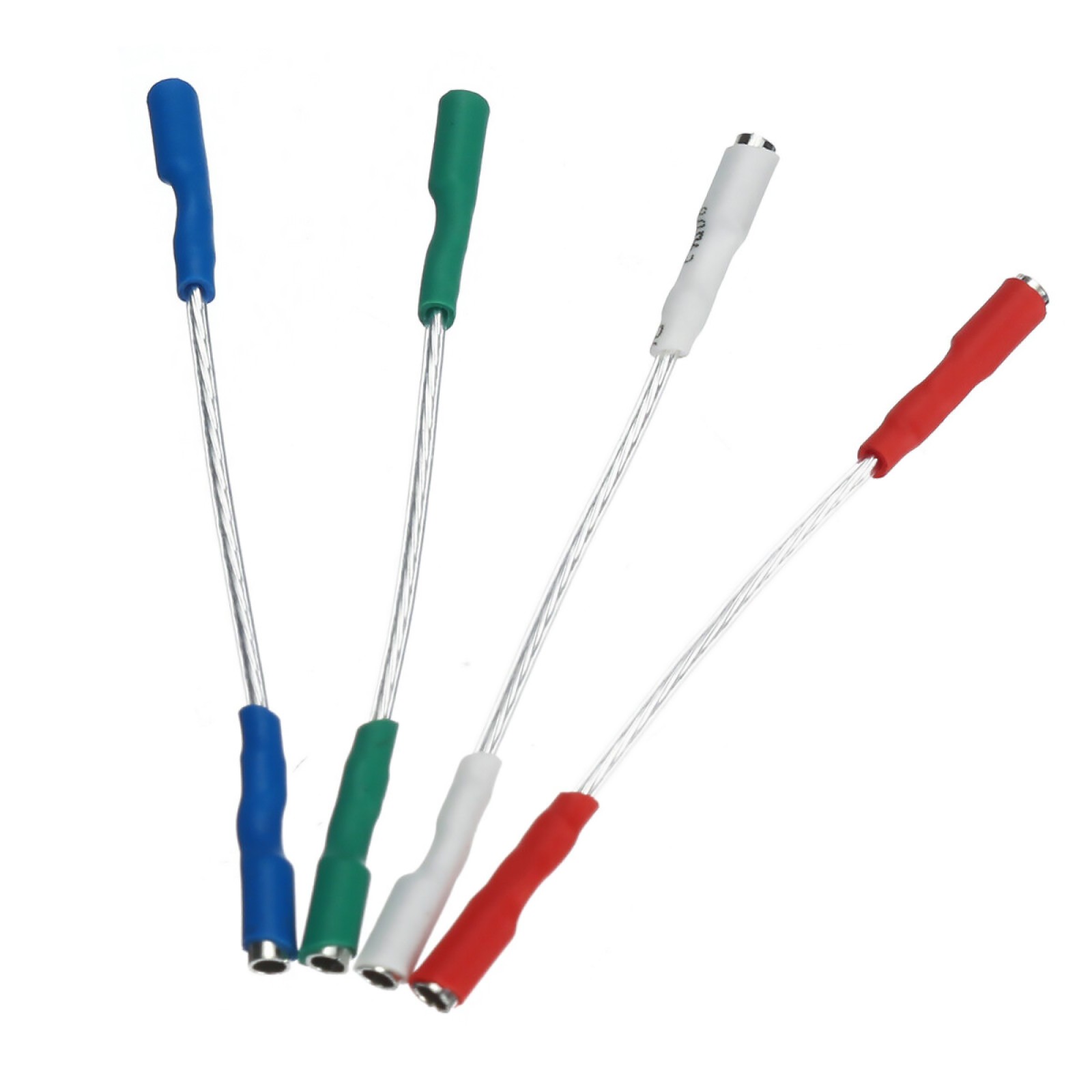 4Pcs 7N headshell wires OFC turntable leads phono cartridge cables replacement G