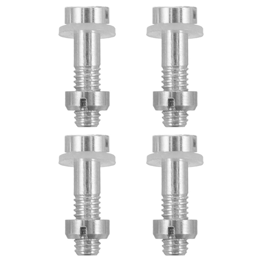 4 Pcs Vinyl Record Player Screws Metal Headshell Mount Cartridge Fixing
