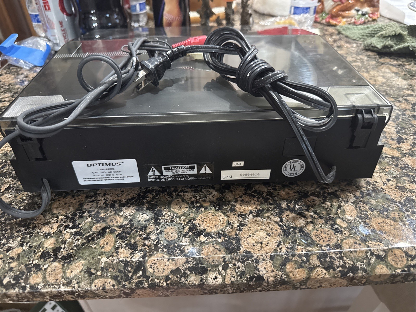 Optimus LAB-2250 Automatic Belt Drive Linear-Tracking Turntable LP Player Parts