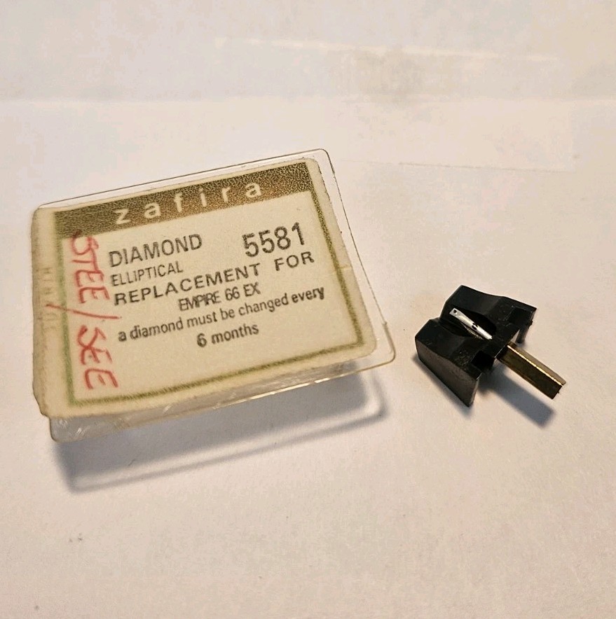 Zafira 5581 S66E/X Type Hyperelliptical Stylus for Empire 66E/X Cartridges