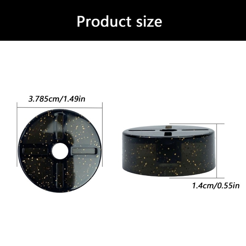 Vibration Reducing LP45 Record Adapter Secure Locking Mechanism Record Dome