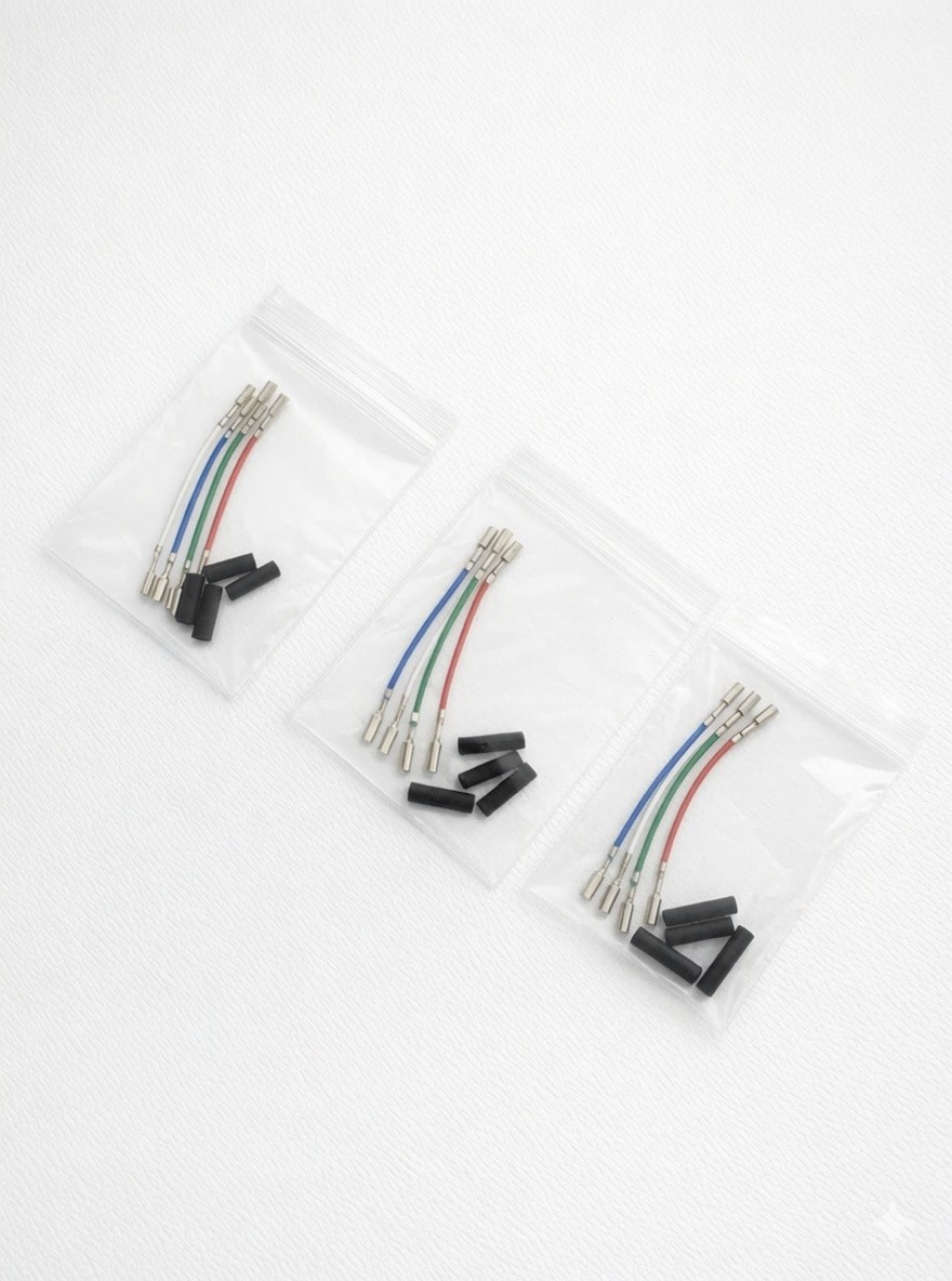 Phono Cartridge Headshell Wires for Turntable 3x