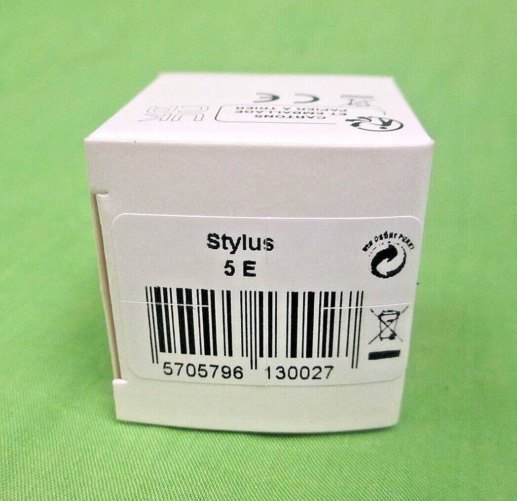 NEW GENUINE ORTOFON OM 5E STYLUS NEW STYLUS IN FACTORY CONTAINER & BOX