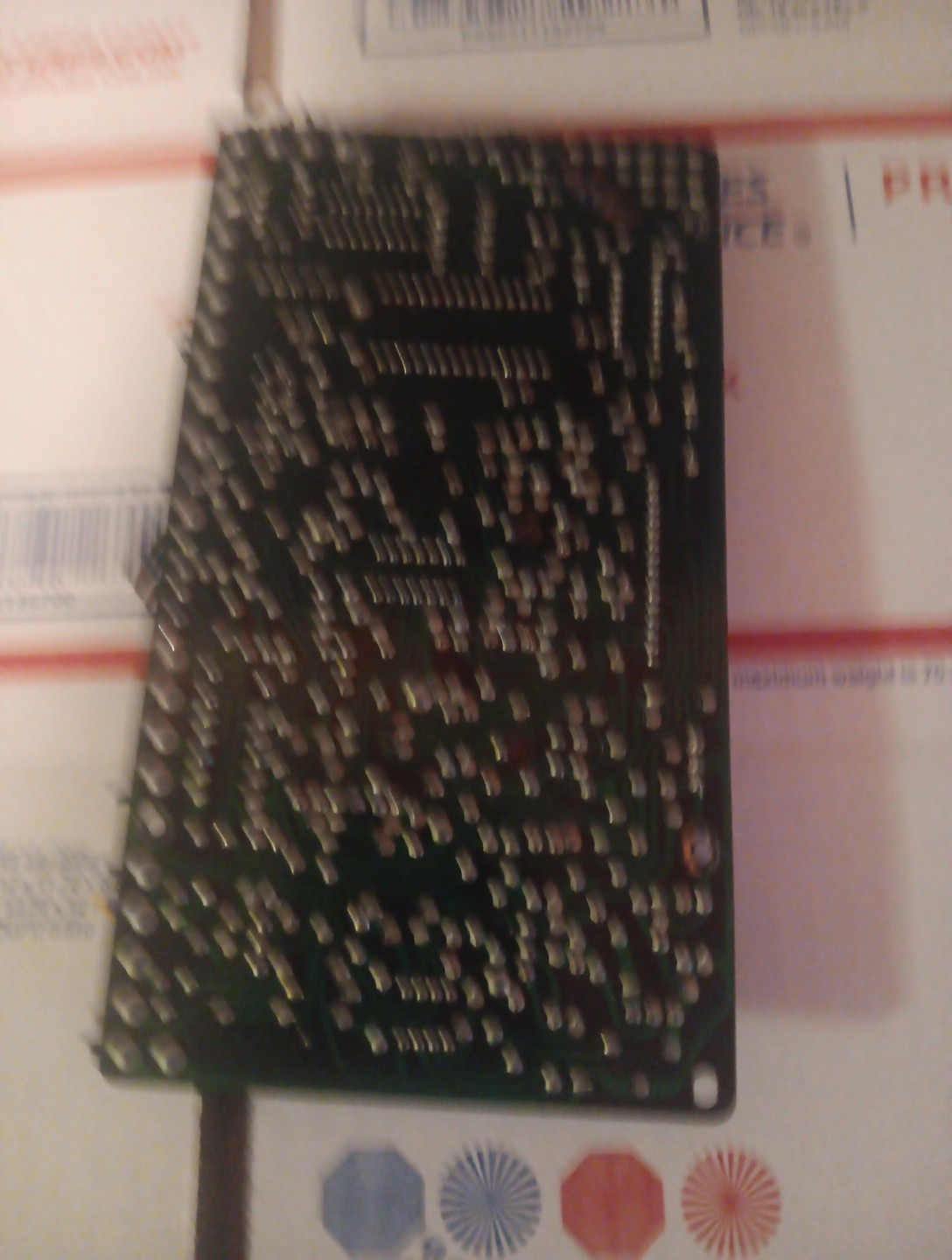 FISHER MT-6360 TURNTABLE PARTS Main Board Untested