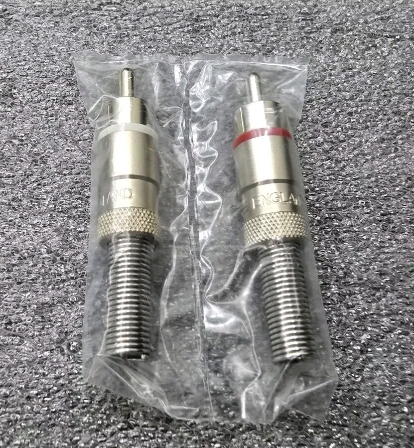 2x Original Sme Rca’s. Genuine. (New Old Stock)