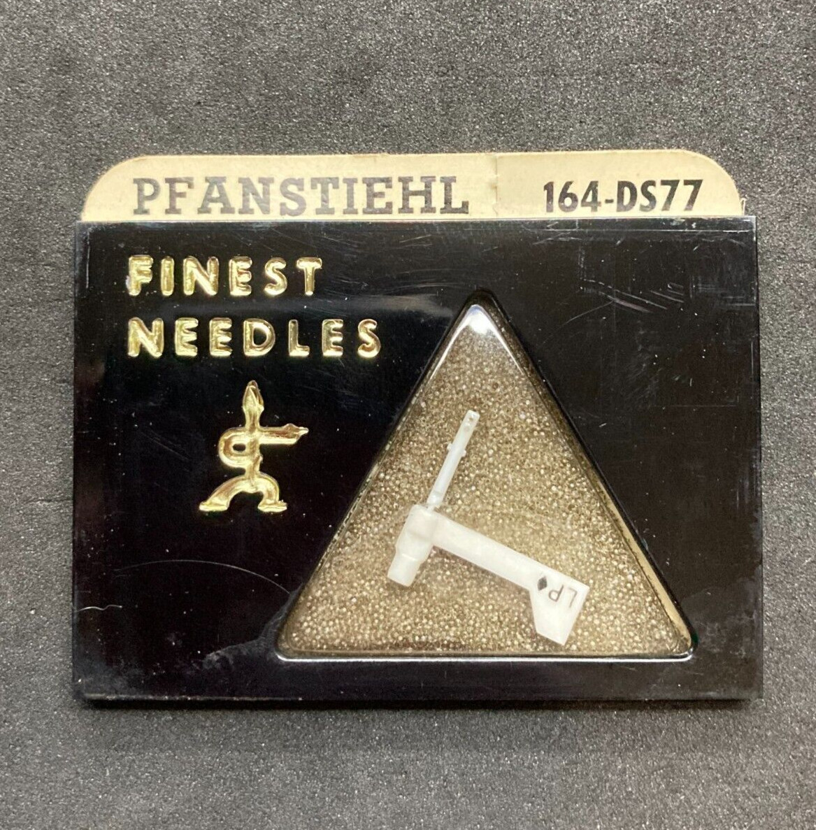 PFANSTIEHL Record Needle Diamond #164-DS77, New Old Stock, Unopened